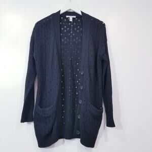 Cotton by Autumn Cashmere Knit Cardigan with Pockets